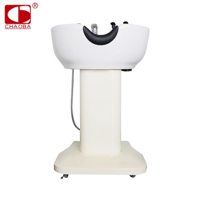 CHAOBA Portable design to optimize space ceramic shampoo basin multifunctional salon hair wash basin shampoo